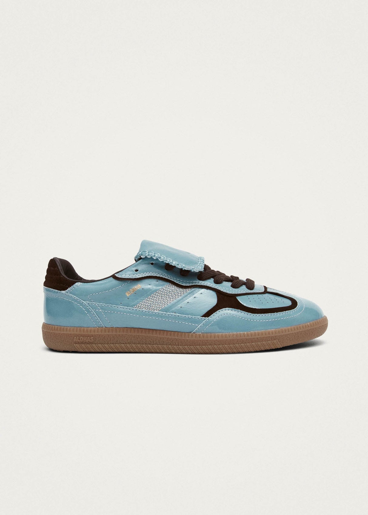 Tb.490 Club Onix Grey Blue Leather Sneakers
