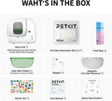 PURA MAX 2 Self Cleaning Cat Litter Tray, App Control, 76L Extra Large Automatic Cat Litter Tray for Multi-cats, Odour Control with N50, xSecure Robot Litter Box, Includes Trash Liner