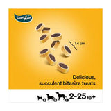 Pedigree Tasty Minis Adult Dog Treats Cheese & Beef Nibbles 140g (Pack of 8)
