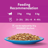 Whiskas Senior 11+ Fish Favourites in Jelly Wet Cat Food Pouches - 48 x 85g